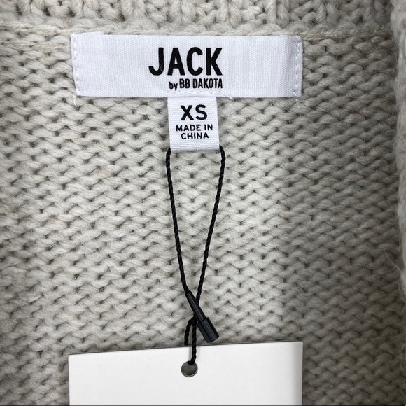 Jack BB Dakota Chunky Knit Oversized Cardigan XS - Picture 4 of 6